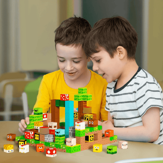 Μαγικοί Κύβοι - Μαγνητικό παιχνίδι κατασκευών