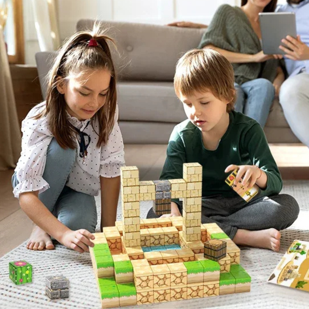 Μαγικοί Πύργοι - Παιχνίδι με μαγνητικούς κύβους