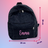 'BagPops' - Κοτλέ Σακίδιο Πλάτης (Backpack) με Εξατομικευμένο Όνομα
