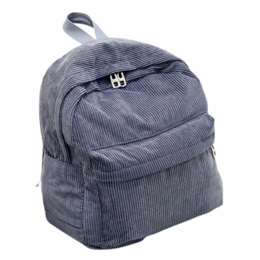 'BagPops' - Κοτλέ Σακίδιο Πλάτης (Backpack) με Εξατομικευμένο Όνομα