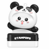 Stampops - Σφραγίδες Ζωάκια με Εξατομικευμένο Όνομα (Λευκό Μελάνι)